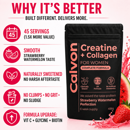 Calvon Women’s Creatine + Collagen Complex - Calvon