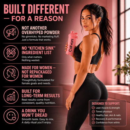 Calvon Women’s Creatine + Collagen Complex - Calvon